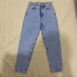 zara mom jeans